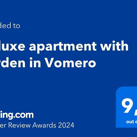 Deluxe Apartment With Garden In Vomero Napoli Eksteriør bilde