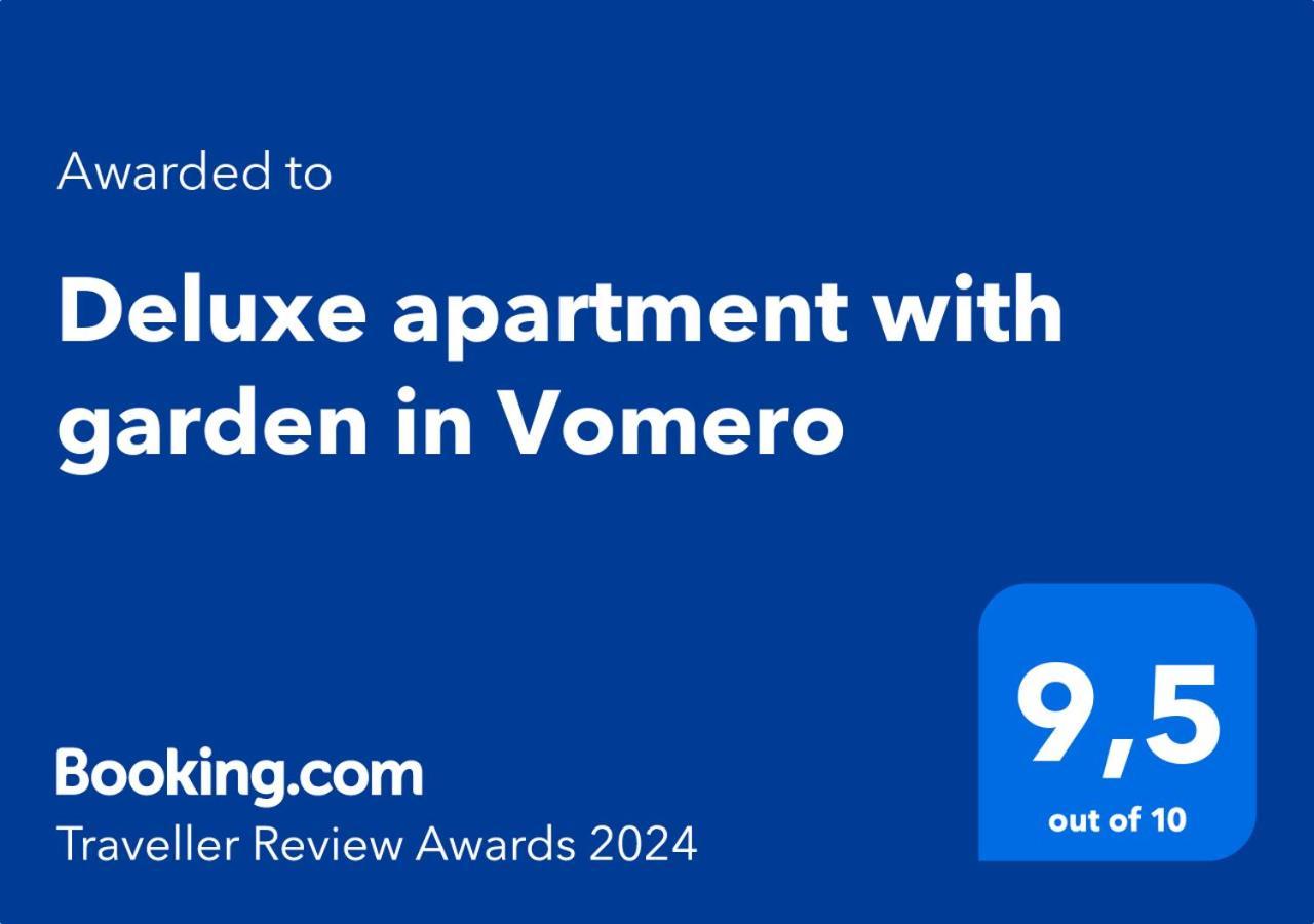 Deluxe Apartment With Garden In Vomero Napoli Eksteriør bilde